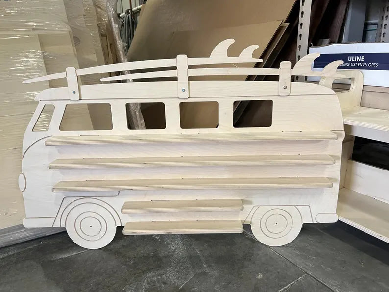 Surfsup- Vw Inspired Wall Shelf