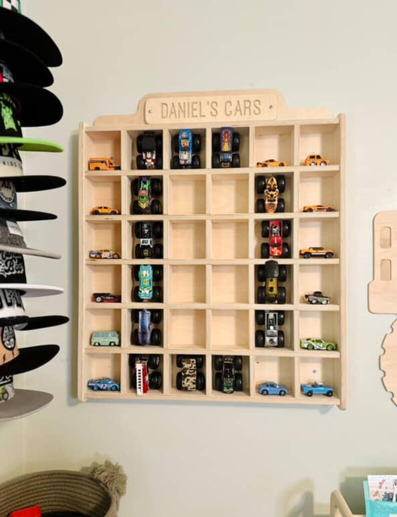 Daniel- Toy Car Wall Display