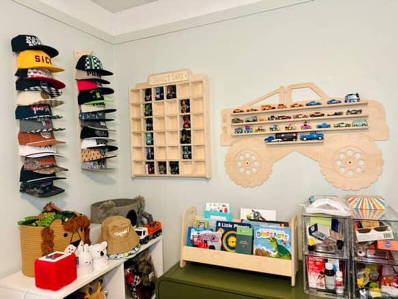 Daniel- Toy Car Wall Display