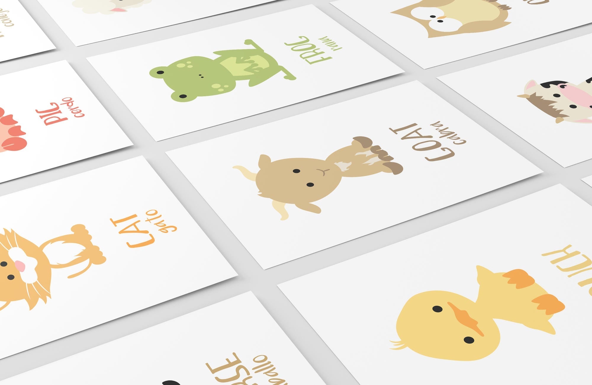 Farm Animal Flashcards