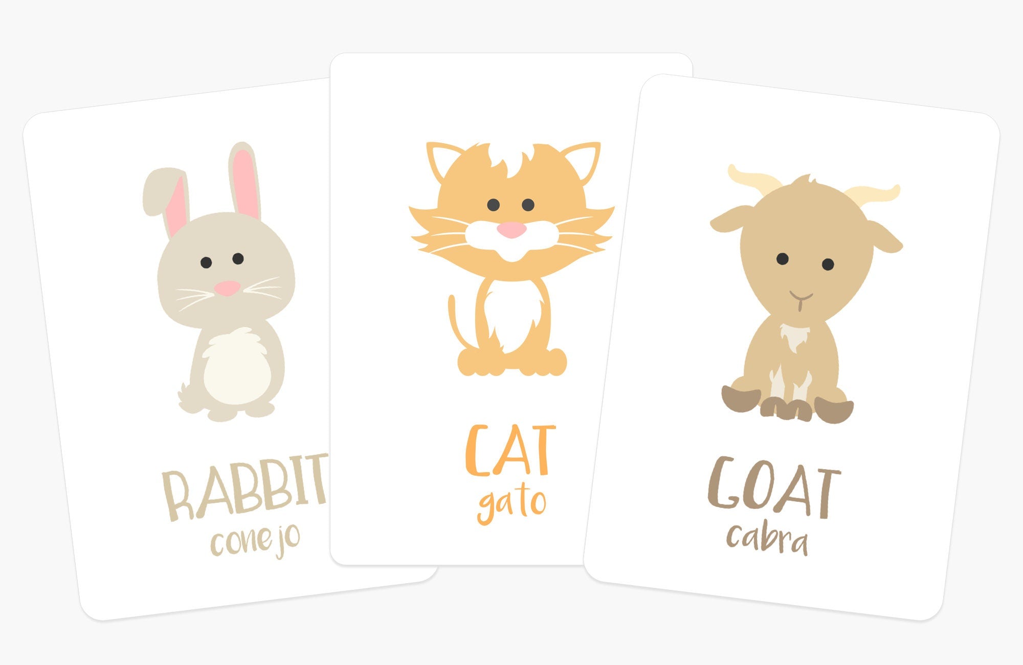 Farm Animal Flashcards