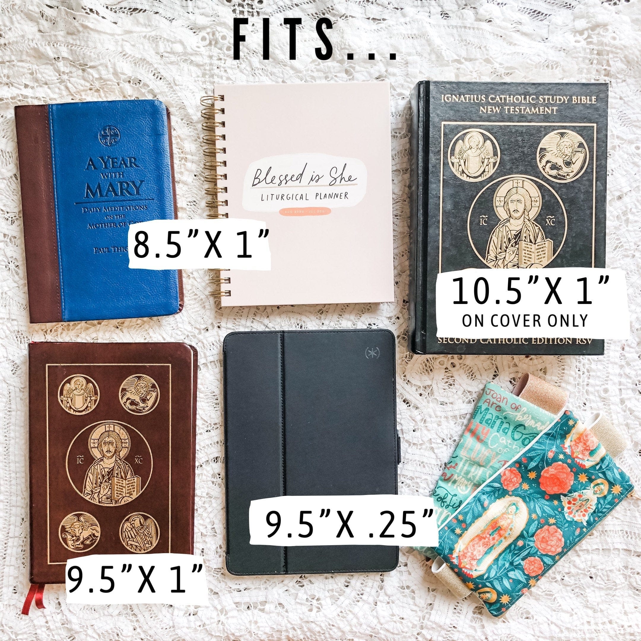 Surrender Prayer Catholic Bible/planner Pouch
