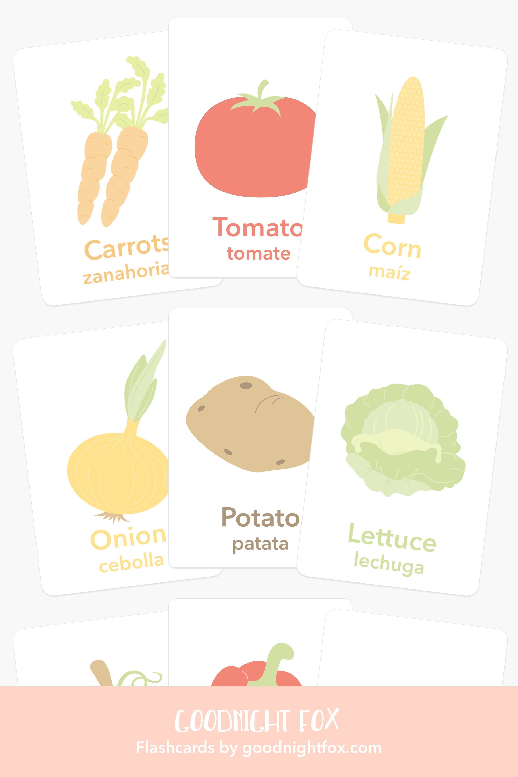 Vegetable Flashcards