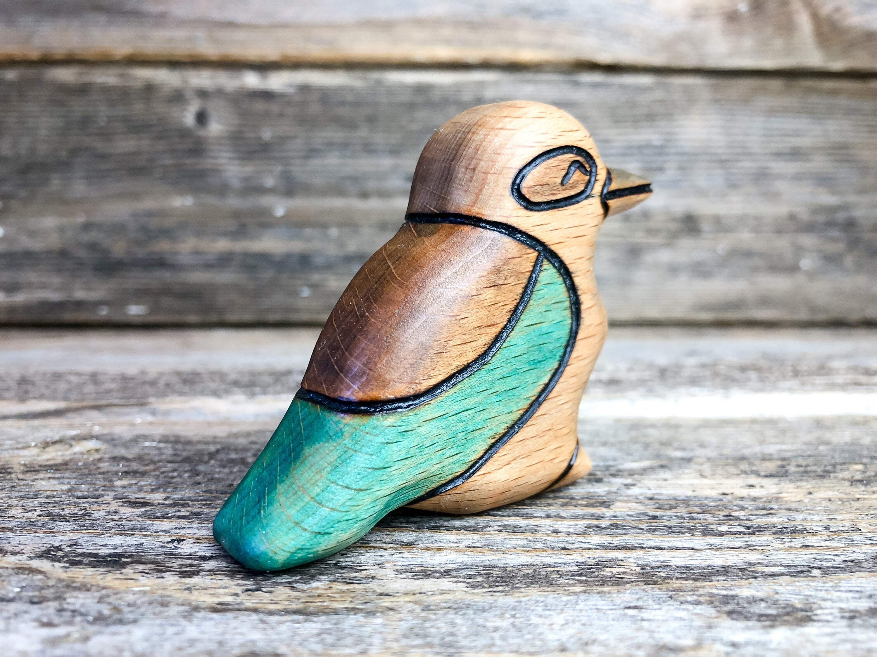 Wooden Kookaburra Toy