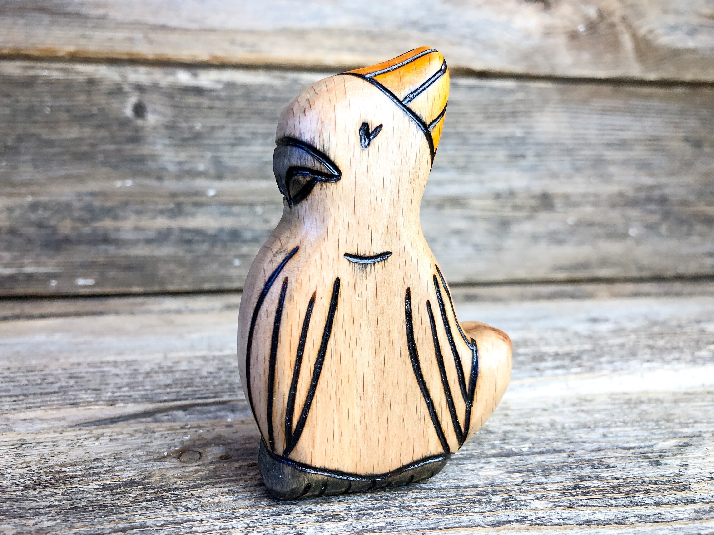 Wooden Cockatoo Toy