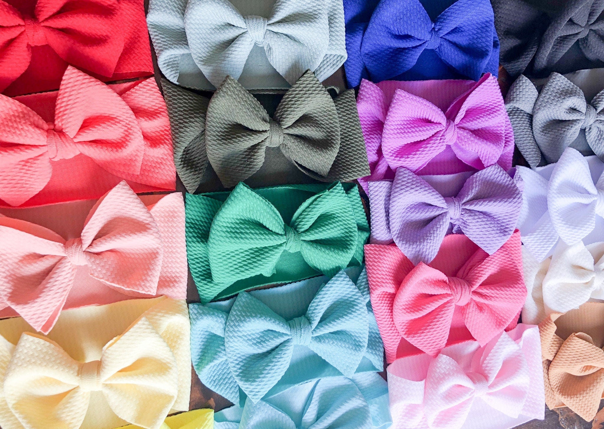 4th Of July Stars Baby Headwrap Bow