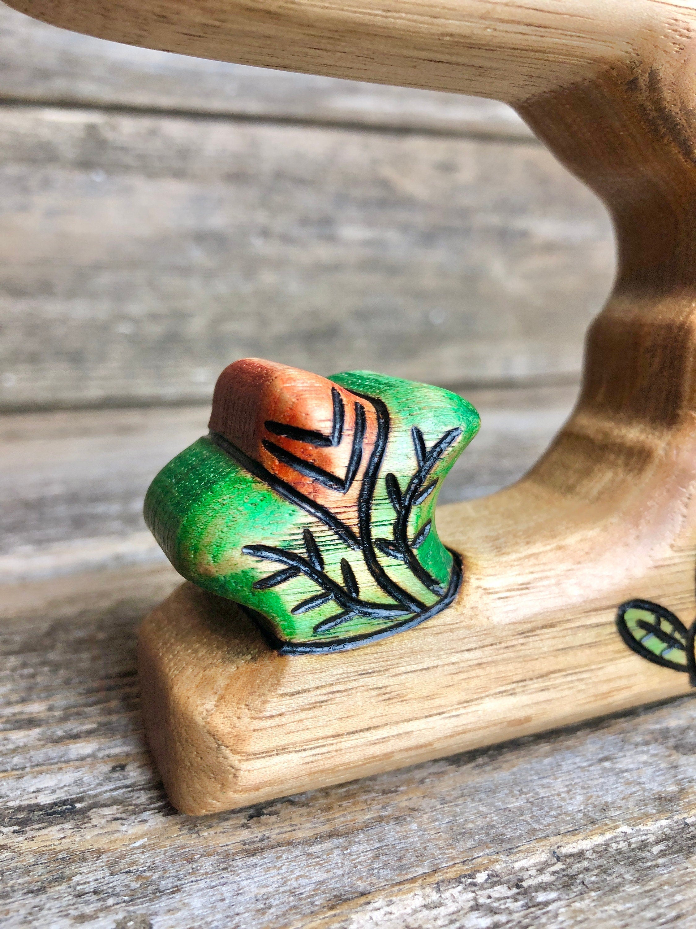 Preorder - Wooden Jungle Perch Toy