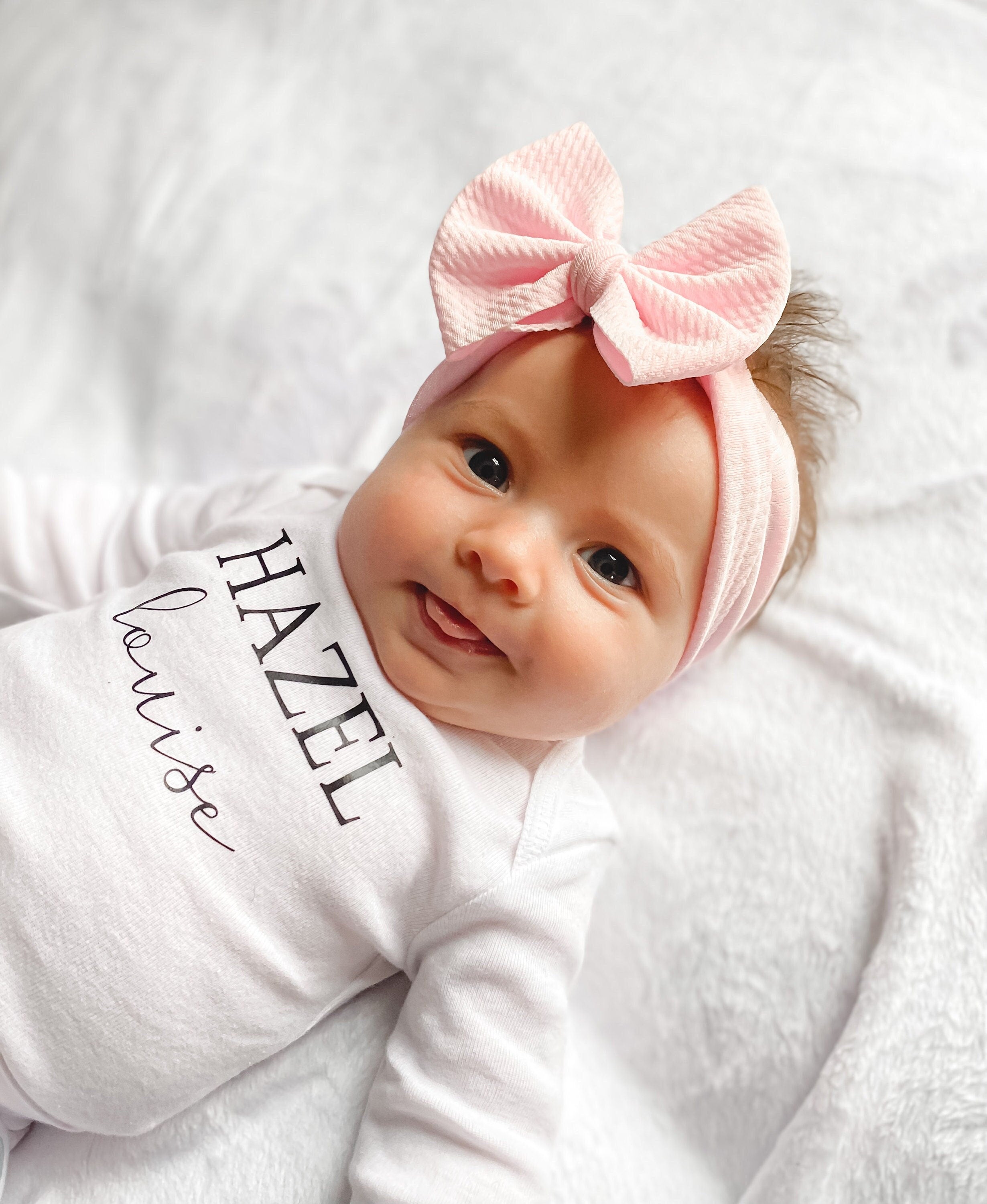 4th Of July Stars Baby Headwrap Bow
