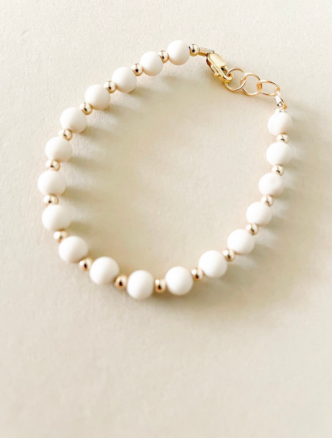 Tan & Gold Layer Bracelet