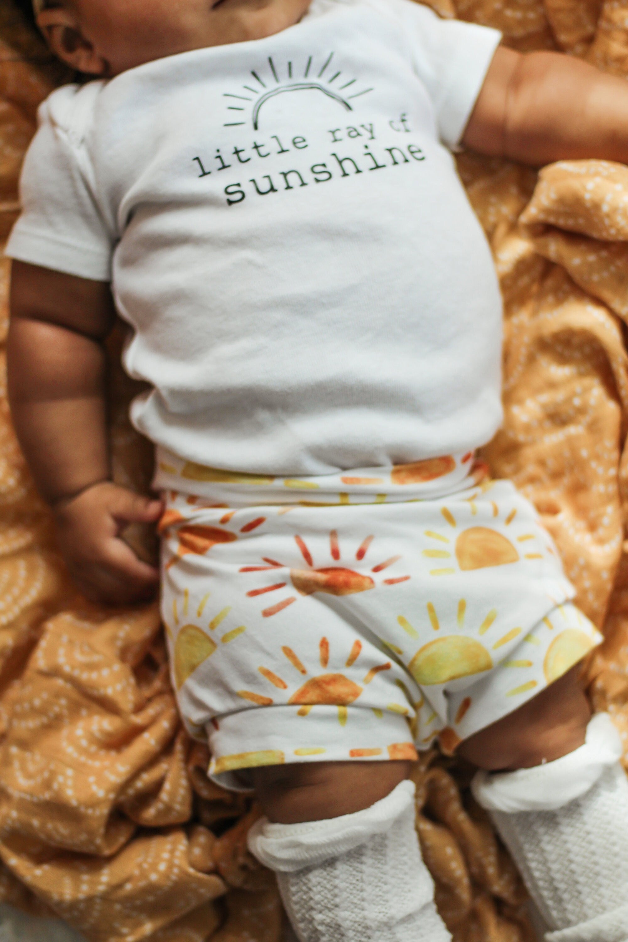 Little Ray Of Sunshine Bummies Set