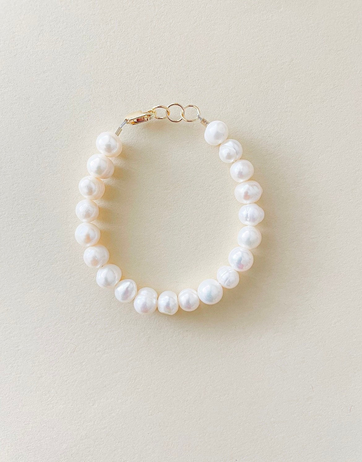 Dainty Pearl Bracelet – Real Freshwater Pearls With 14k Gold-filled Findings