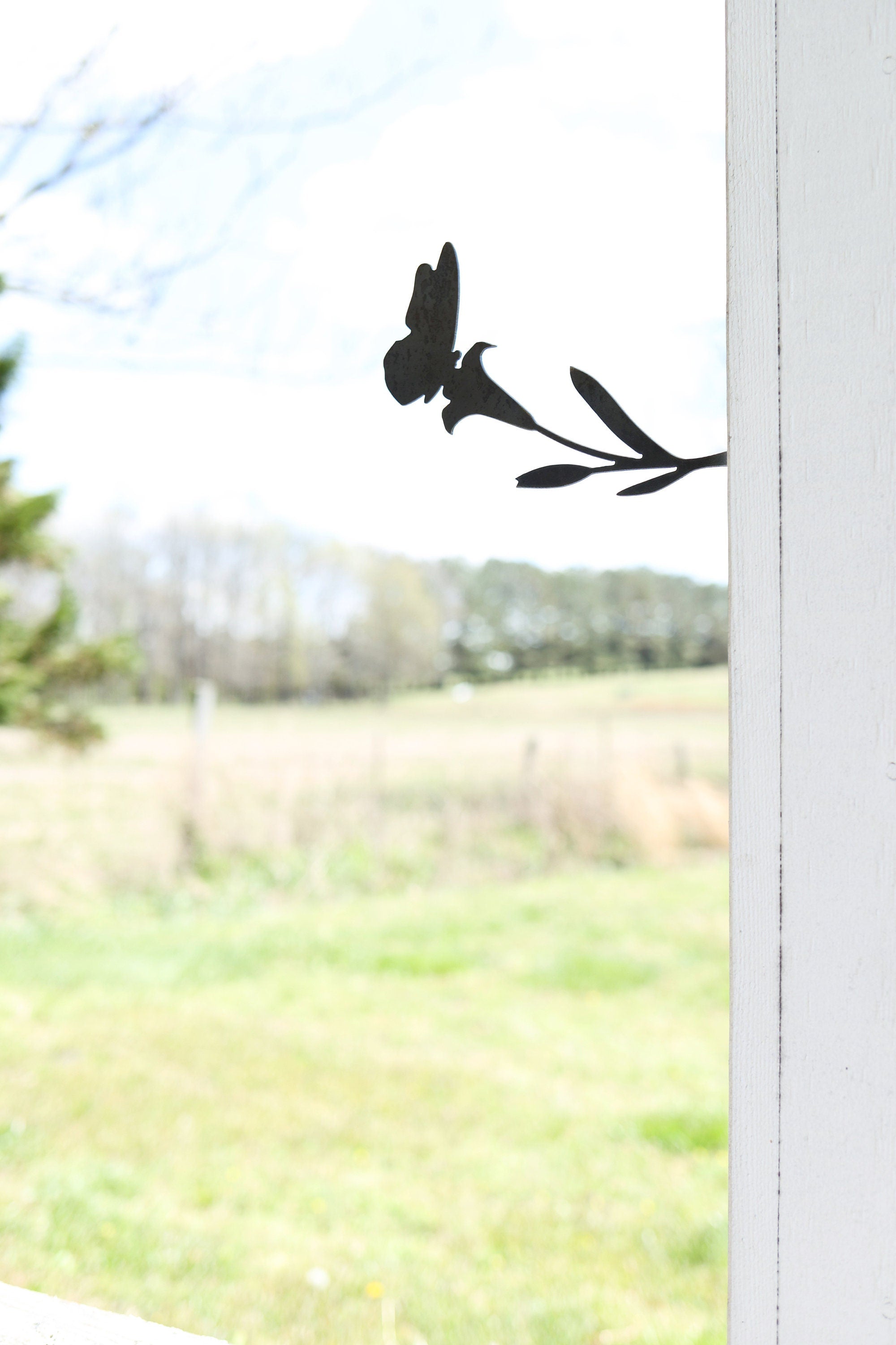 Butterfly Flower Statue