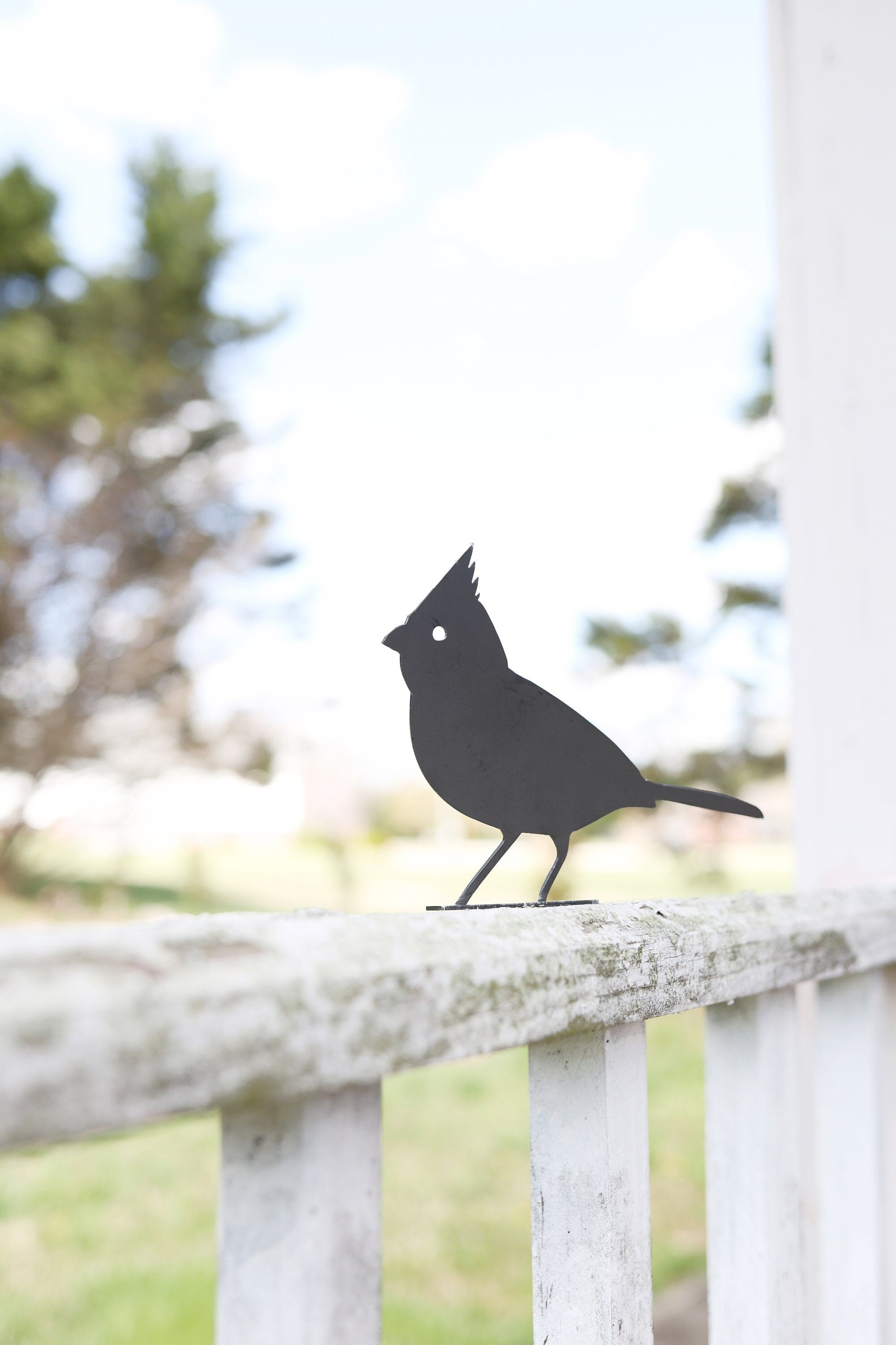 Metal Bird Statue - Cardinal Statue