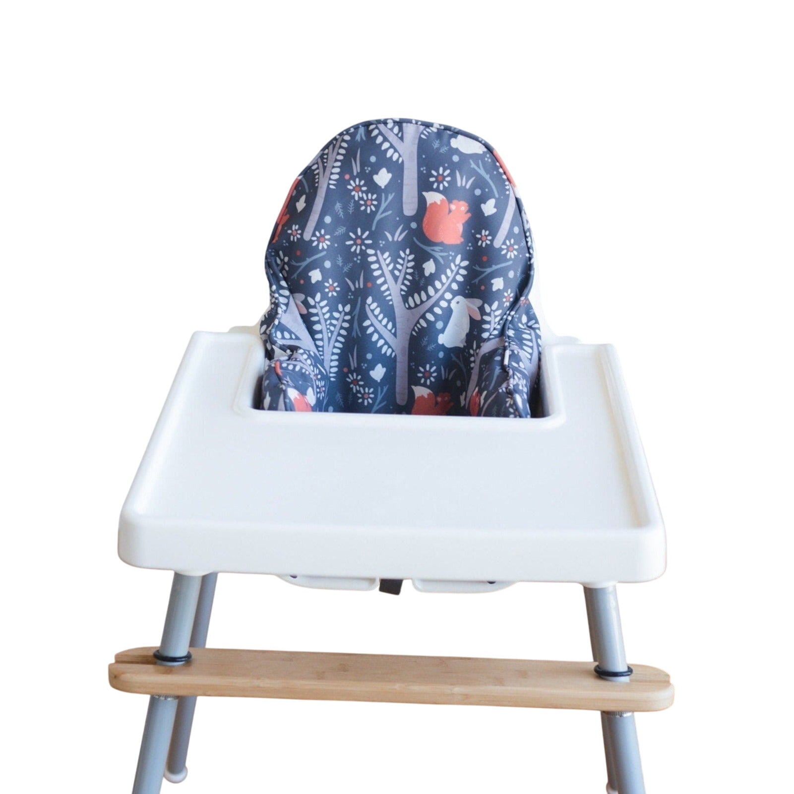 Navy Woodland Ikea Antilop Cushion Cover