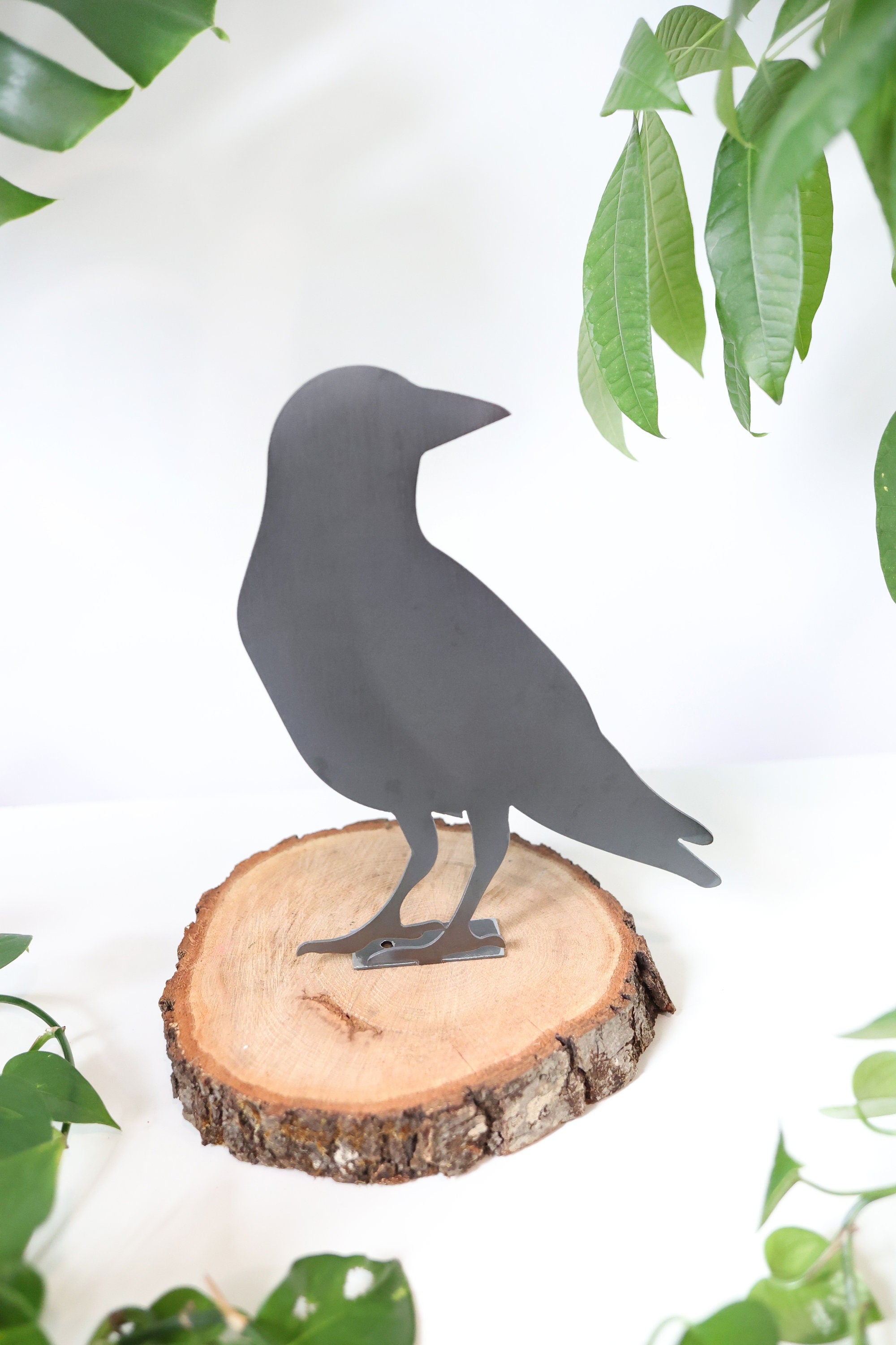 Crow Statue