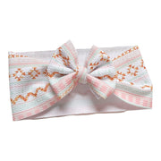 Glitter Aztec Headwrap Bow