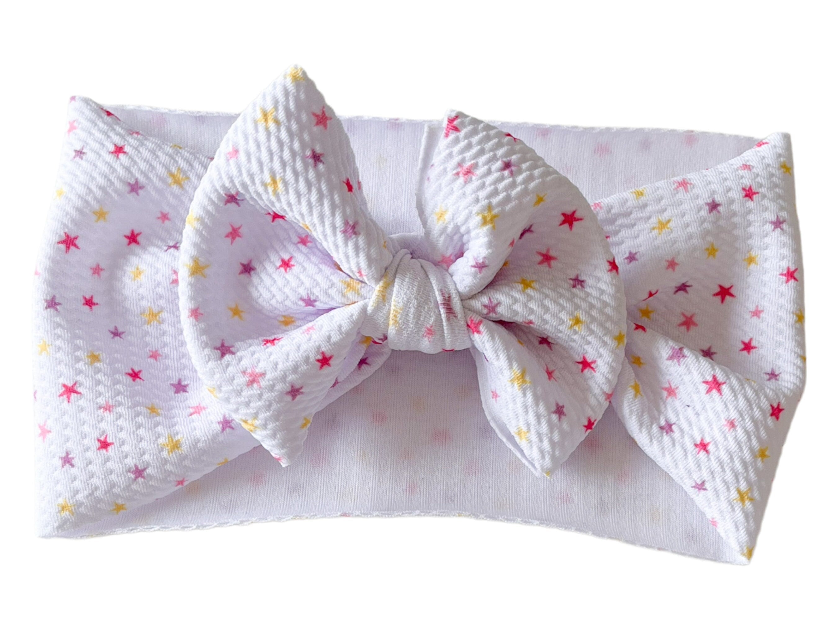 Mini Stars Headwrap Bow