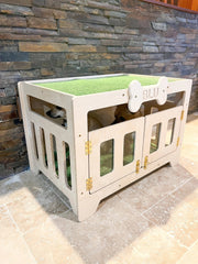 Blu- Modern Dog House