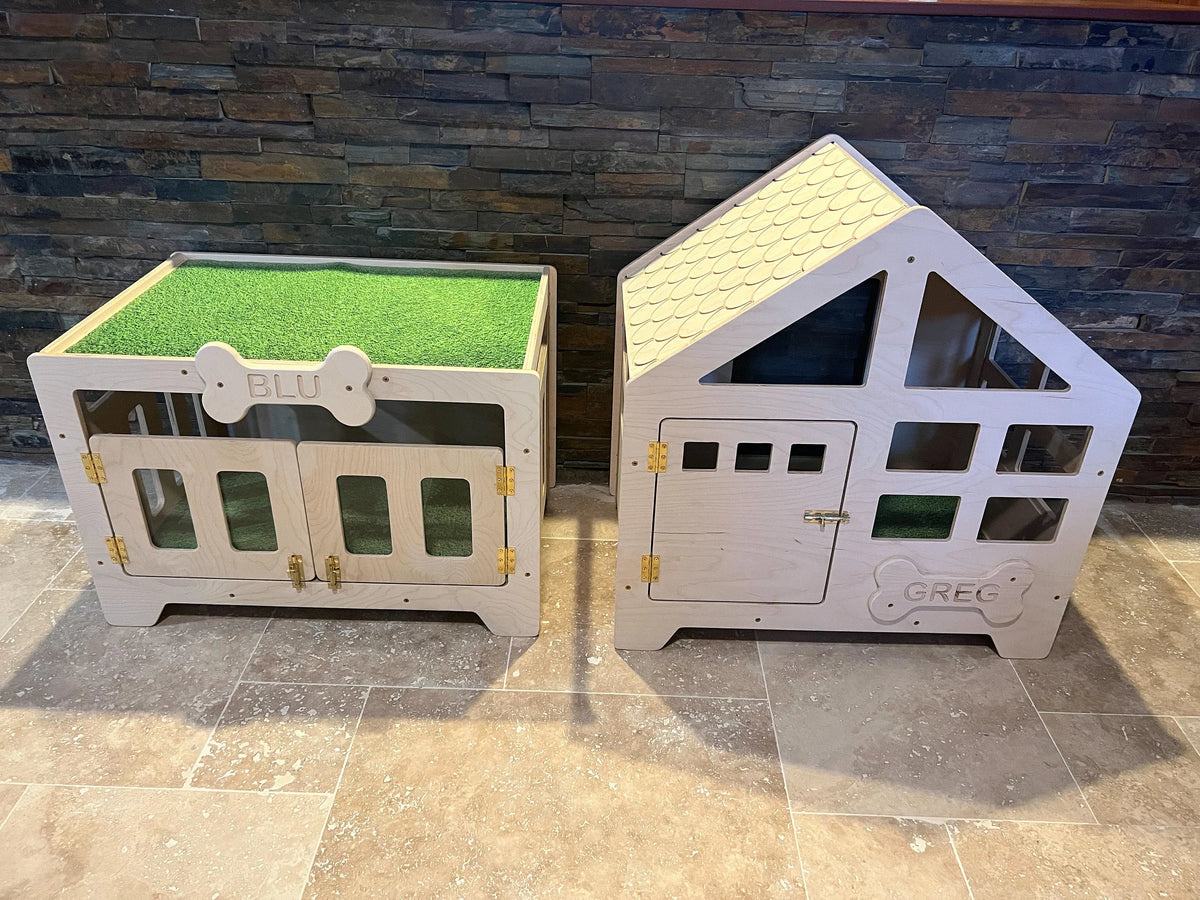 Blu- Modern Dog House