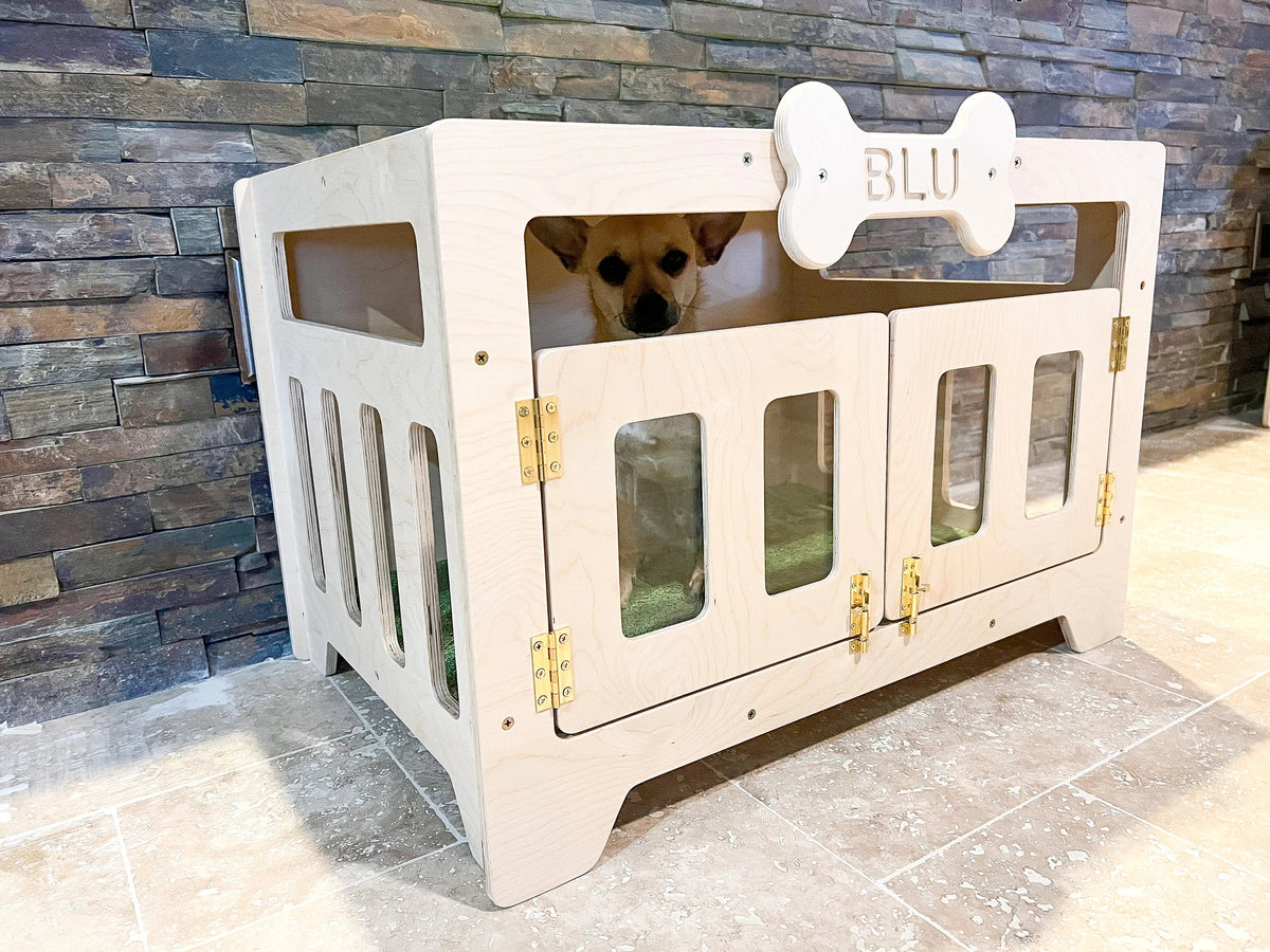 Blu- Modern Dog House