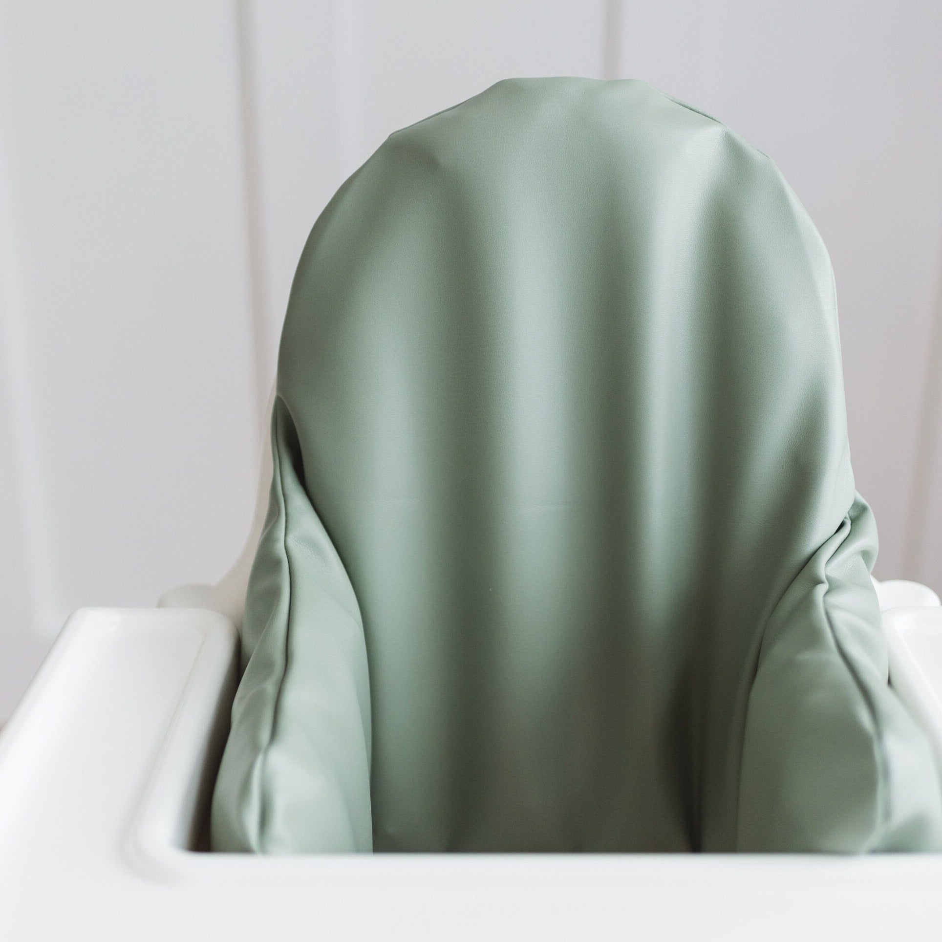 Sage Green Vegan Leather Ikea Antilop Cushion Cover