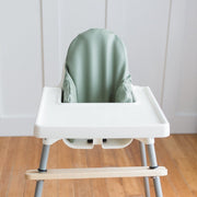 Sage Green Vegan Leather Ikea Antilop Cushion Cover
