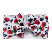 Mixed Berries Headwrap Bow