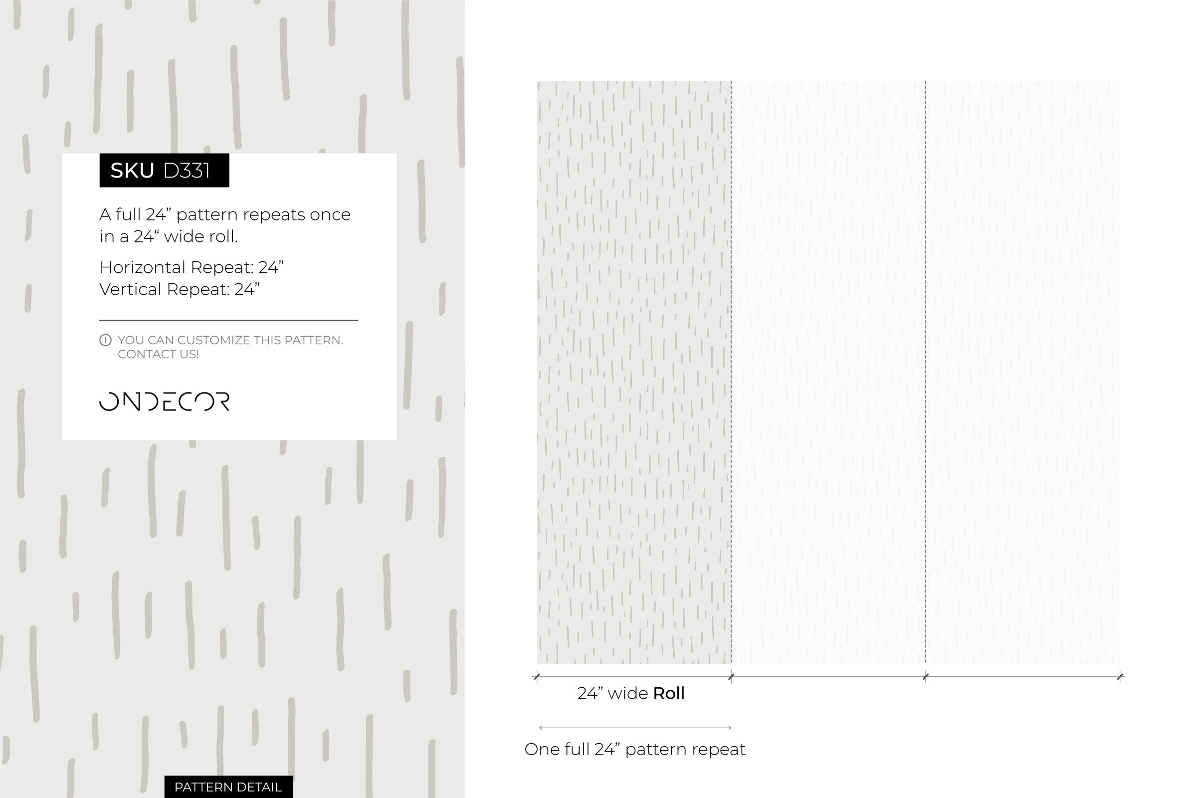 Minimalist Wallpaper With Hand-drawn Brush Strokes In Light Gray - D331