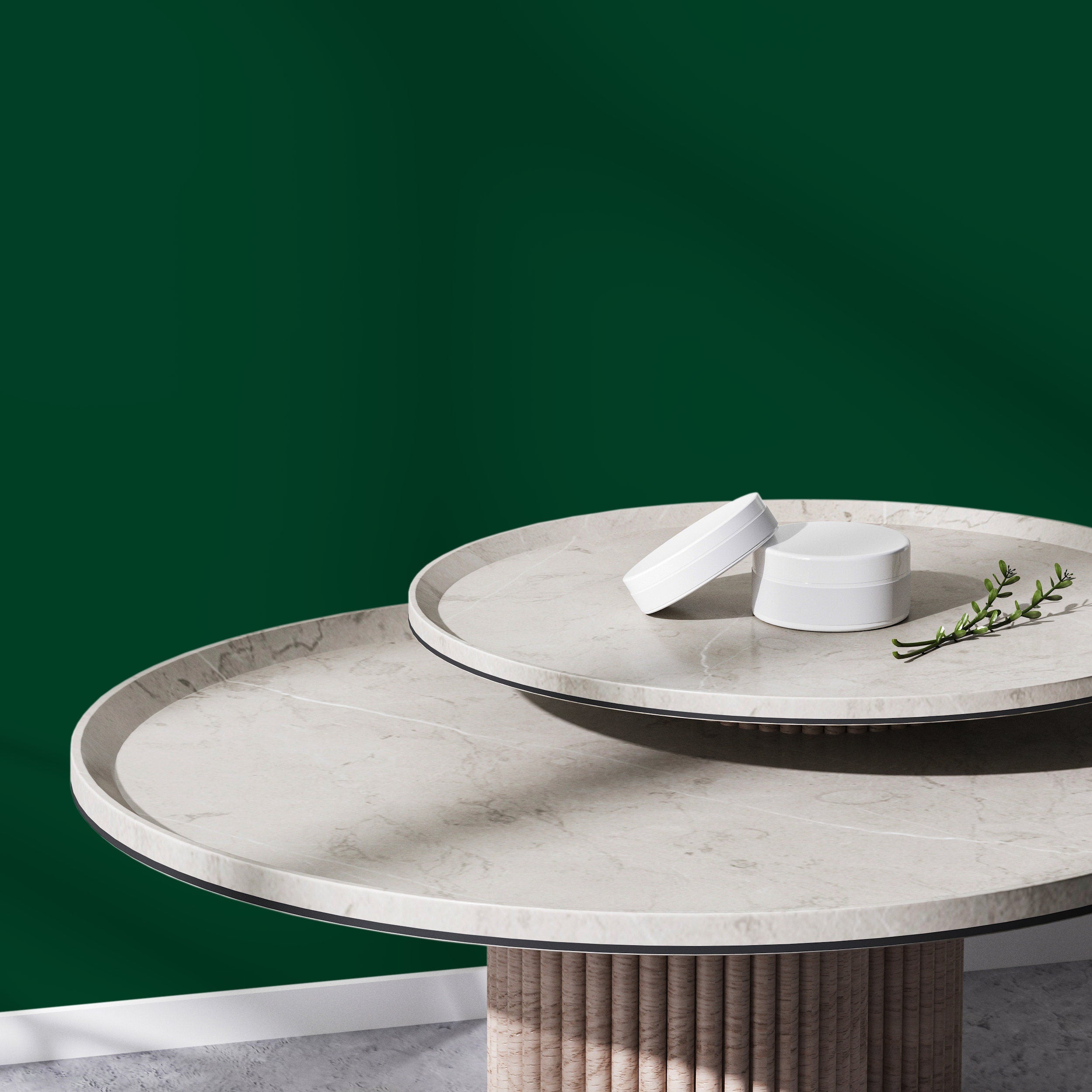 Solid Color Wallpaper In A Rich Castleton Green - D439