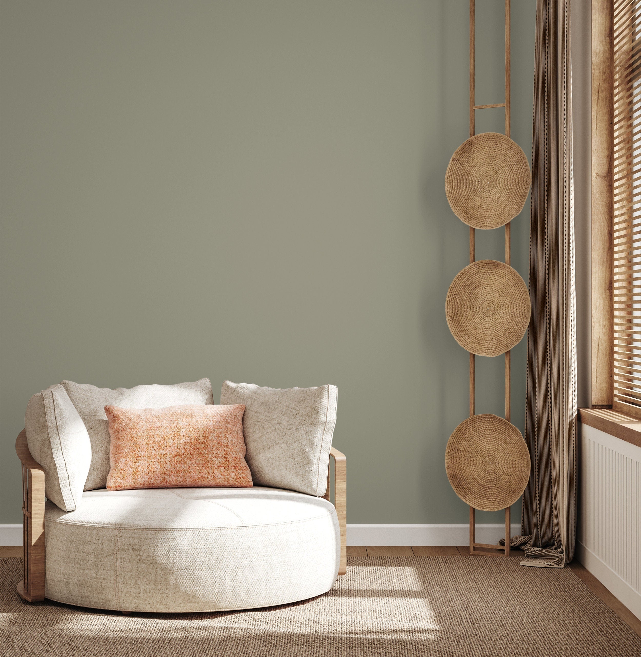 Solid Color Wallpaper Featuring A Muted Philippine Gray - D471