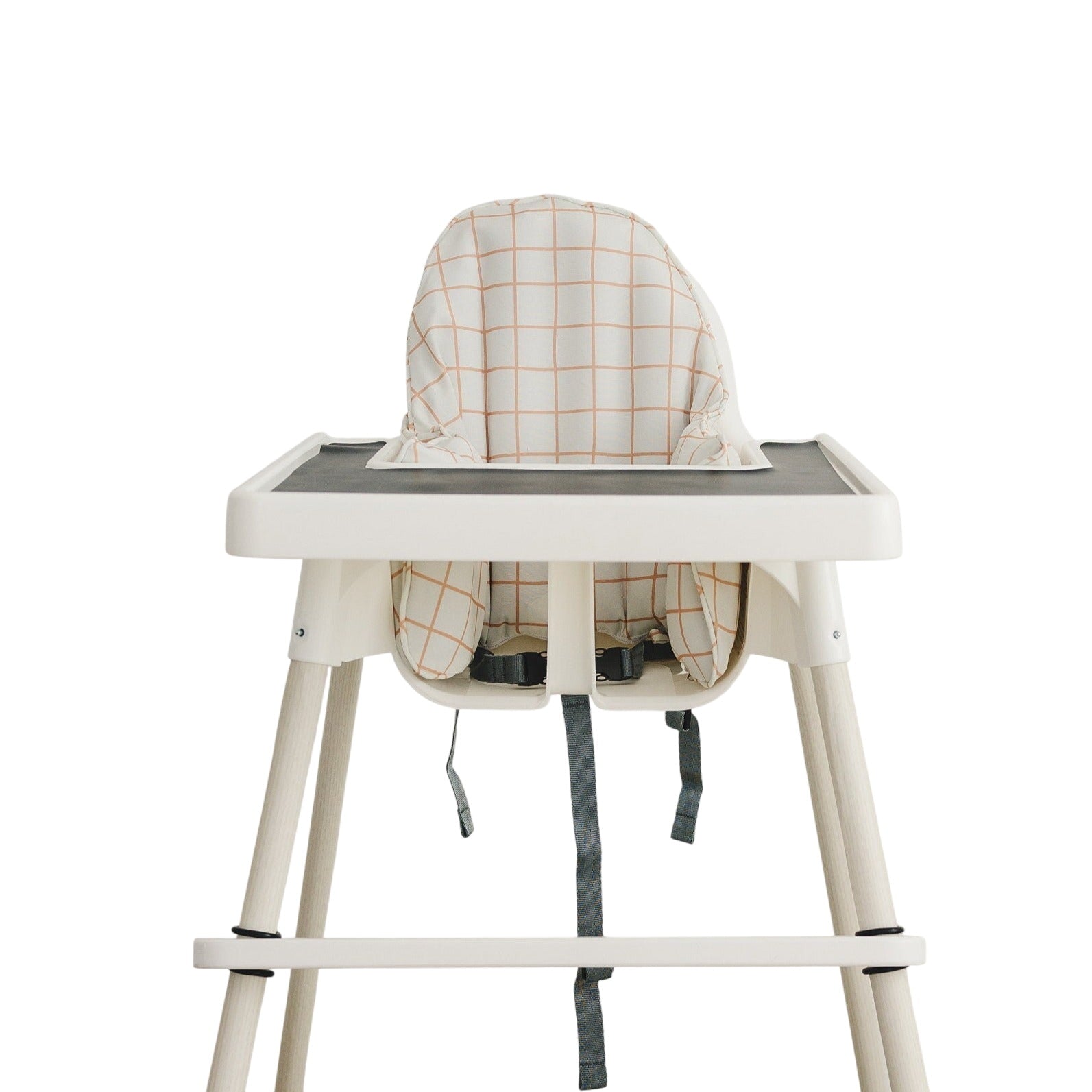 Camel Windowpane Ikea Antilop Cushion Cover