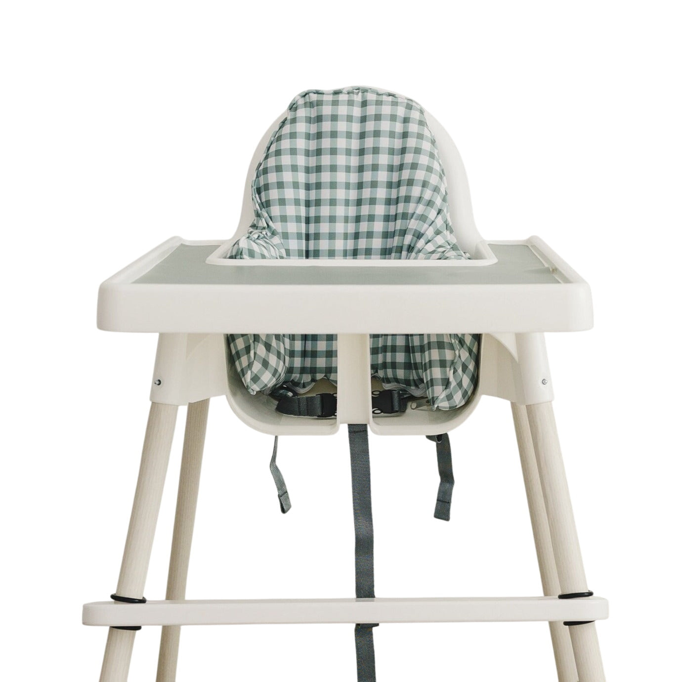 Green Gingham Ikea Antilop Cushion Cover