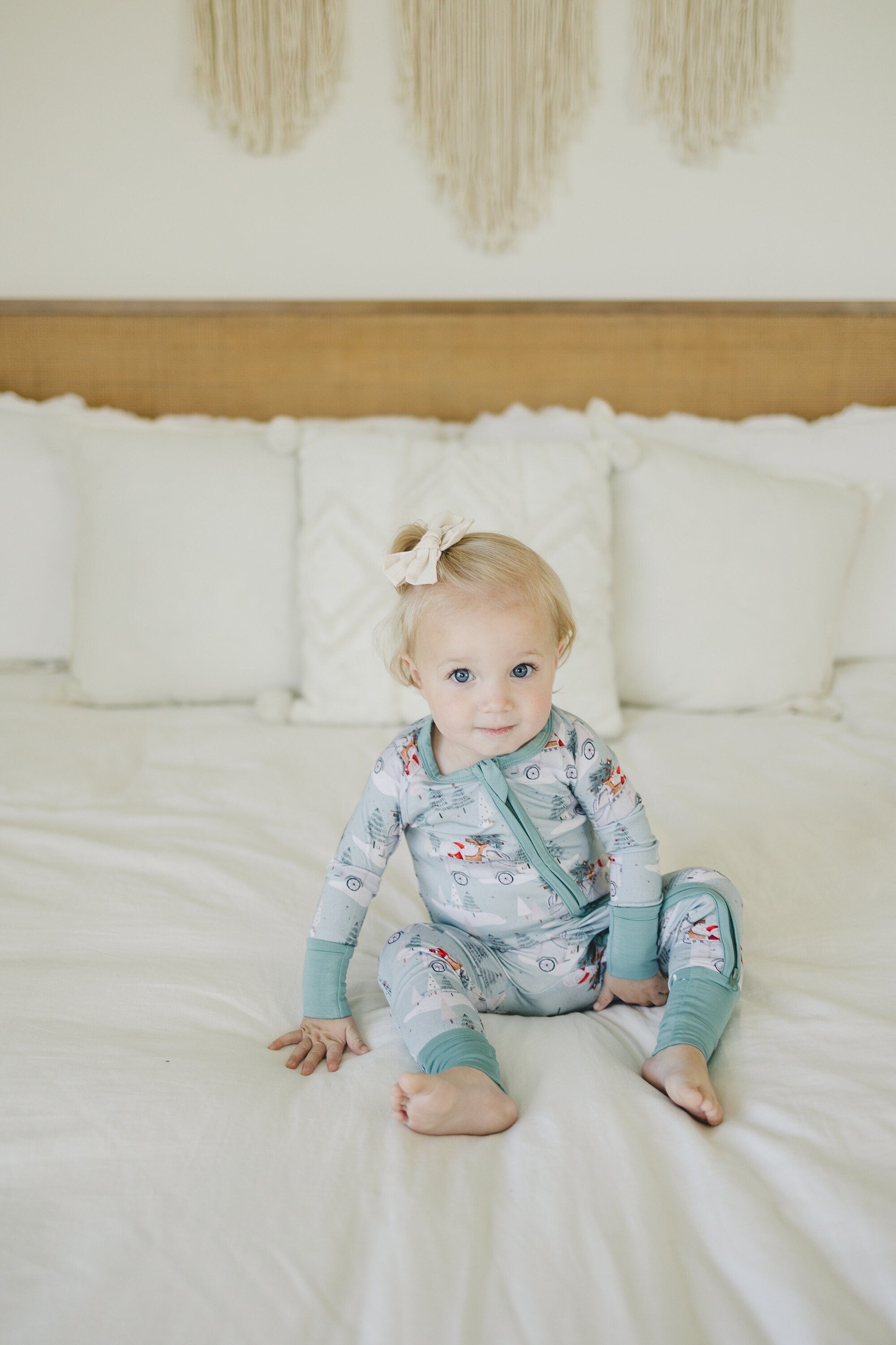 Cruisin' To Christmas Bamboo Zippy Romper