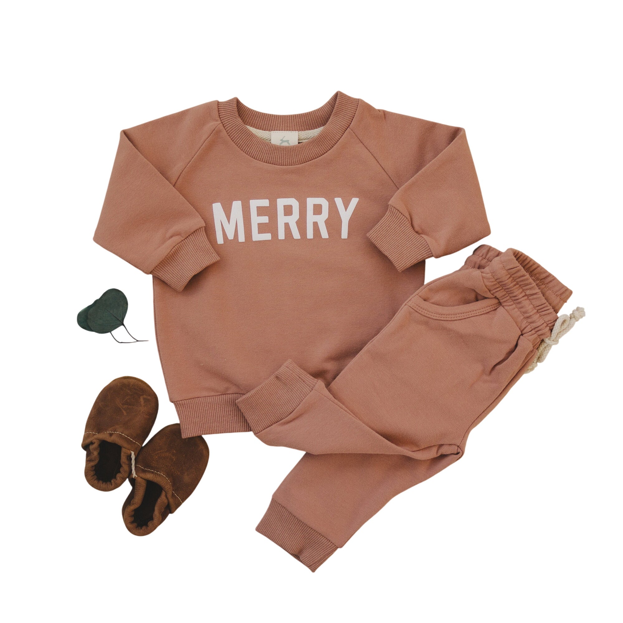 Merry Organic Cotton 2pc Jogger Set