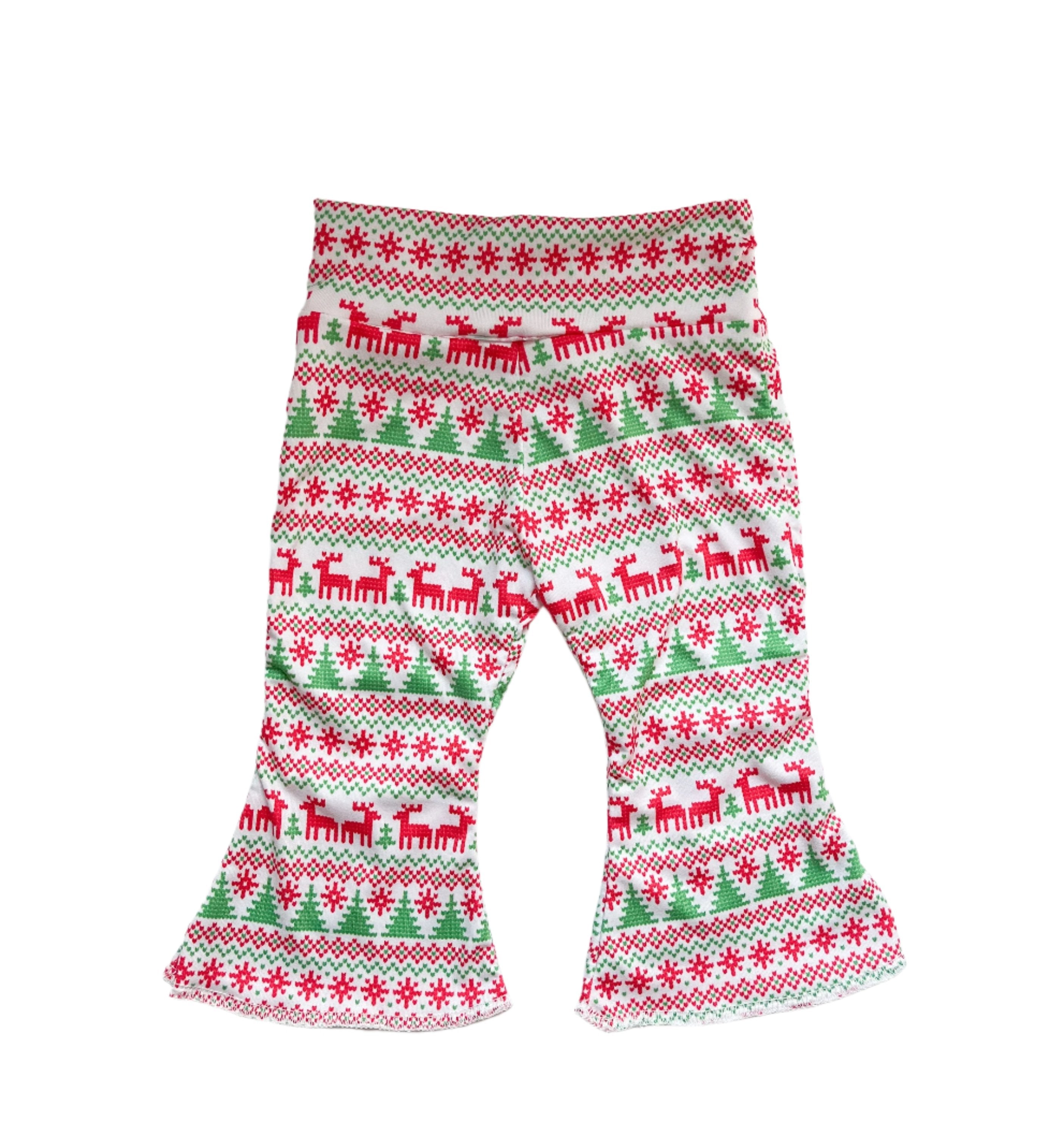 Christmas Vibes Bell Bottoms