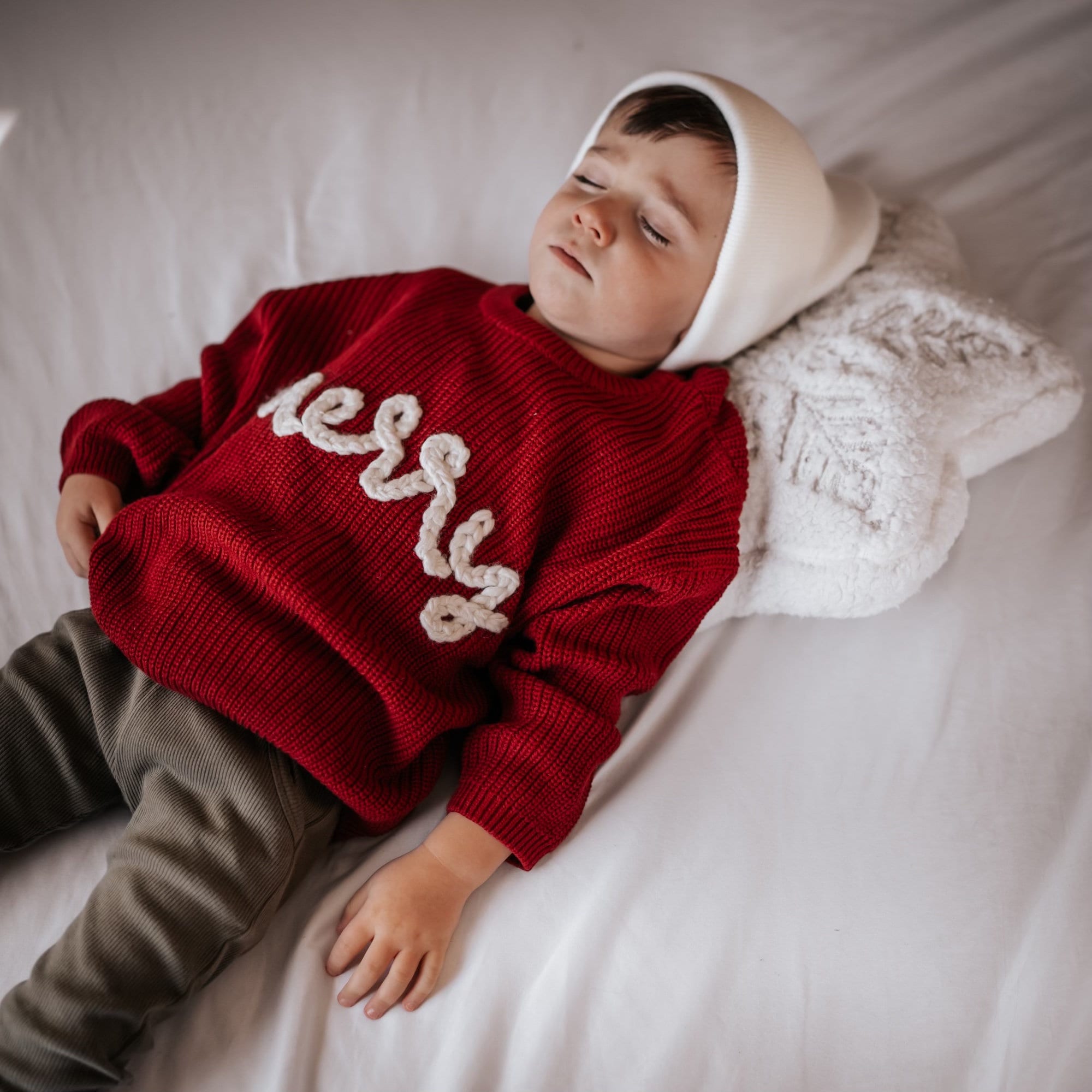 Merry Hand Embroidered Sweater