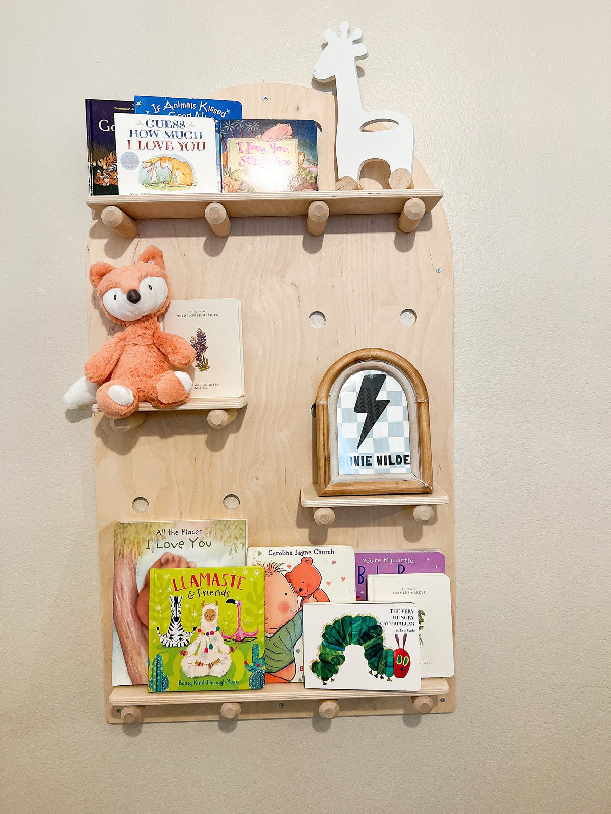 Raerae- Pegboard Display Shelf