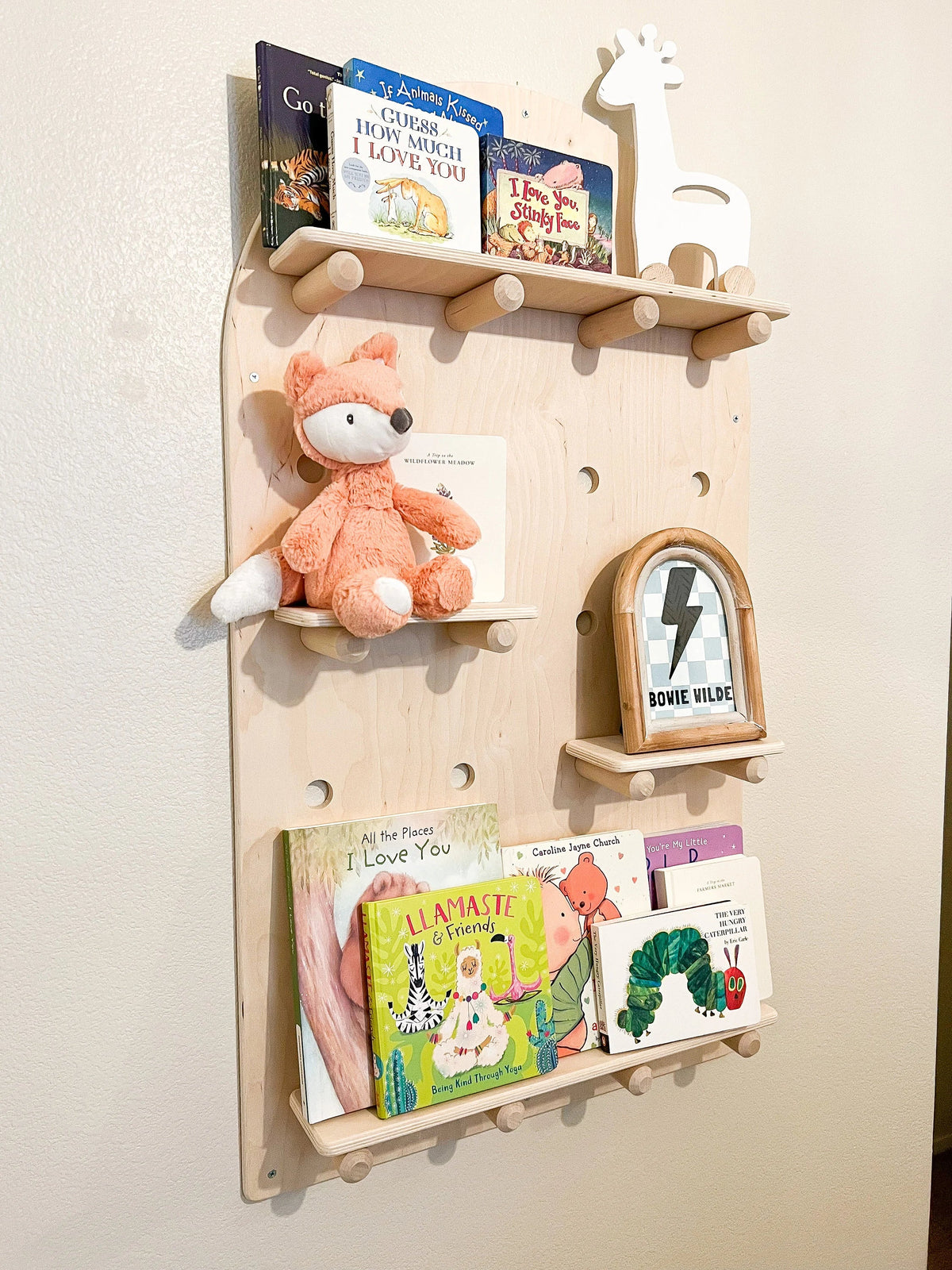 Raerae- Pegboard Display Shelf