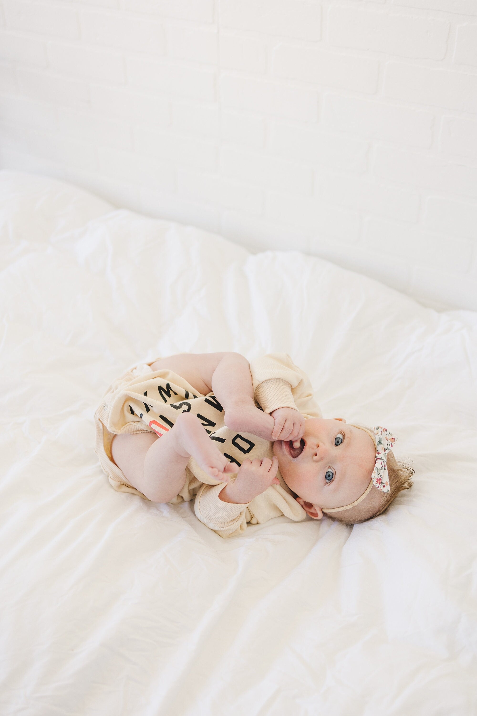 Abc I Love You Sweatshirt Romper - More Colors