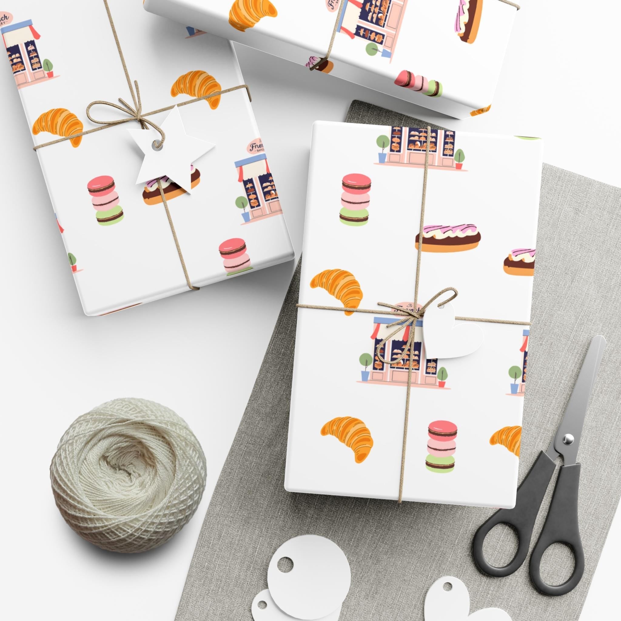 French Bakery Wrapping Paper