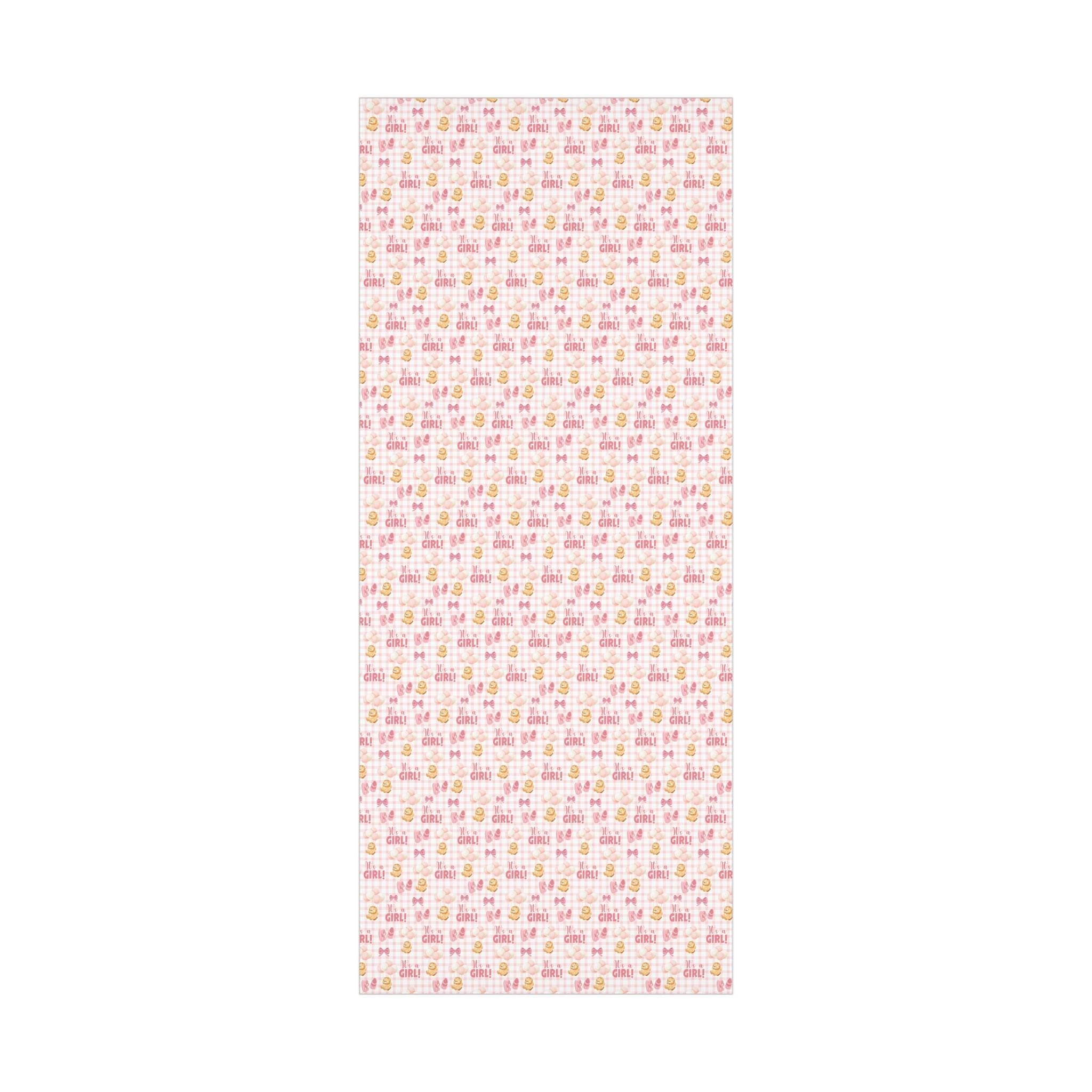 It's A Girl Wrapping Paper