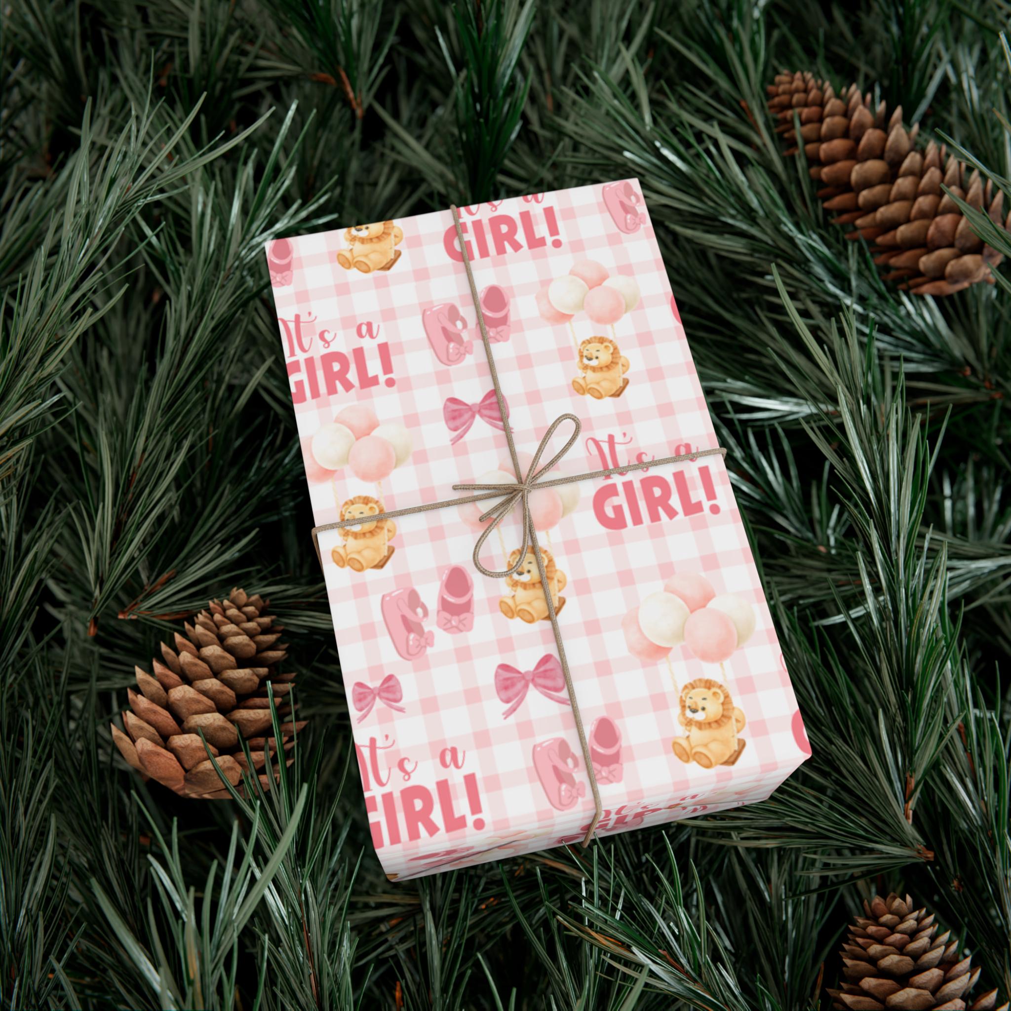 It's A Girl Wrapping Paper