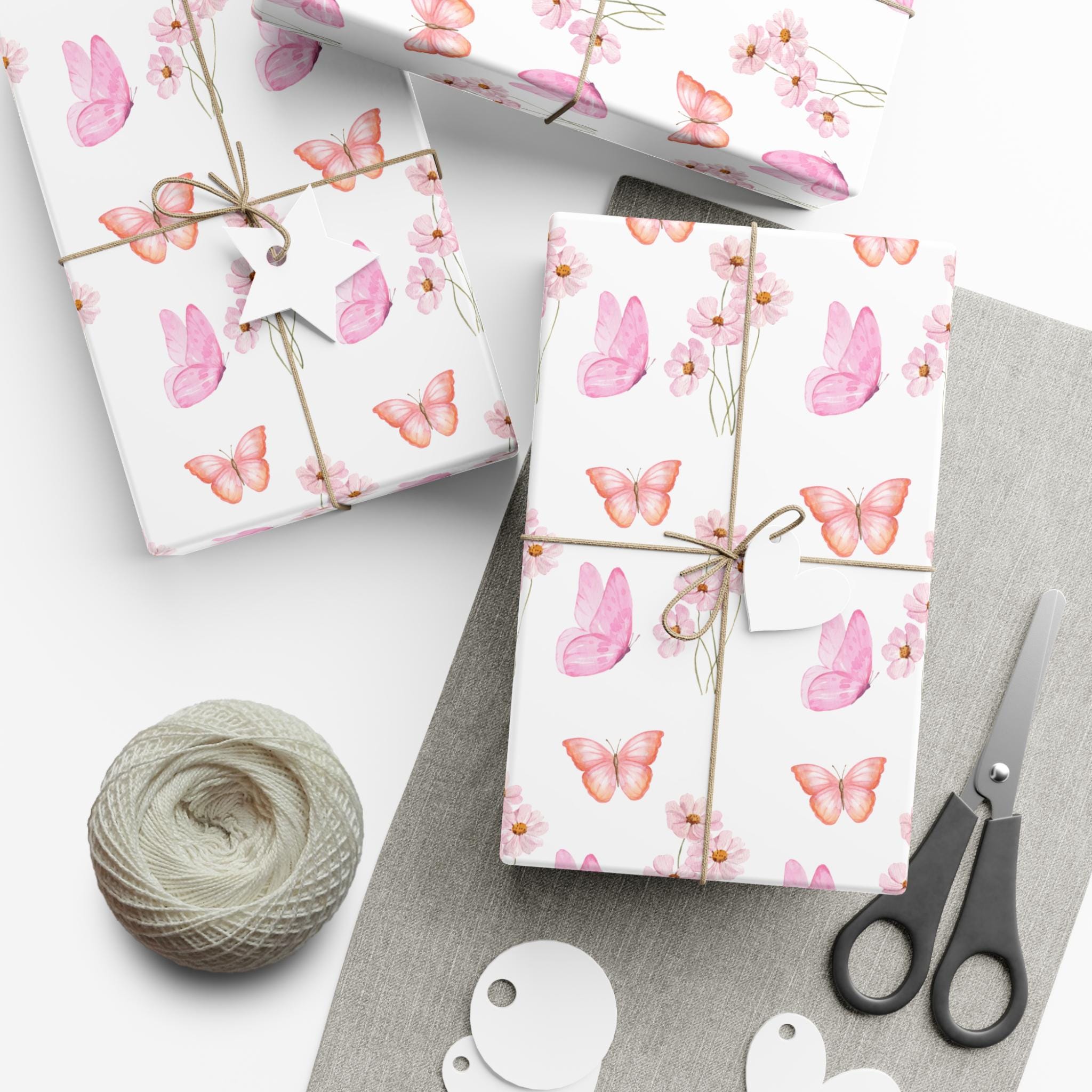 Colorful Butterfly Wrapping Paper
