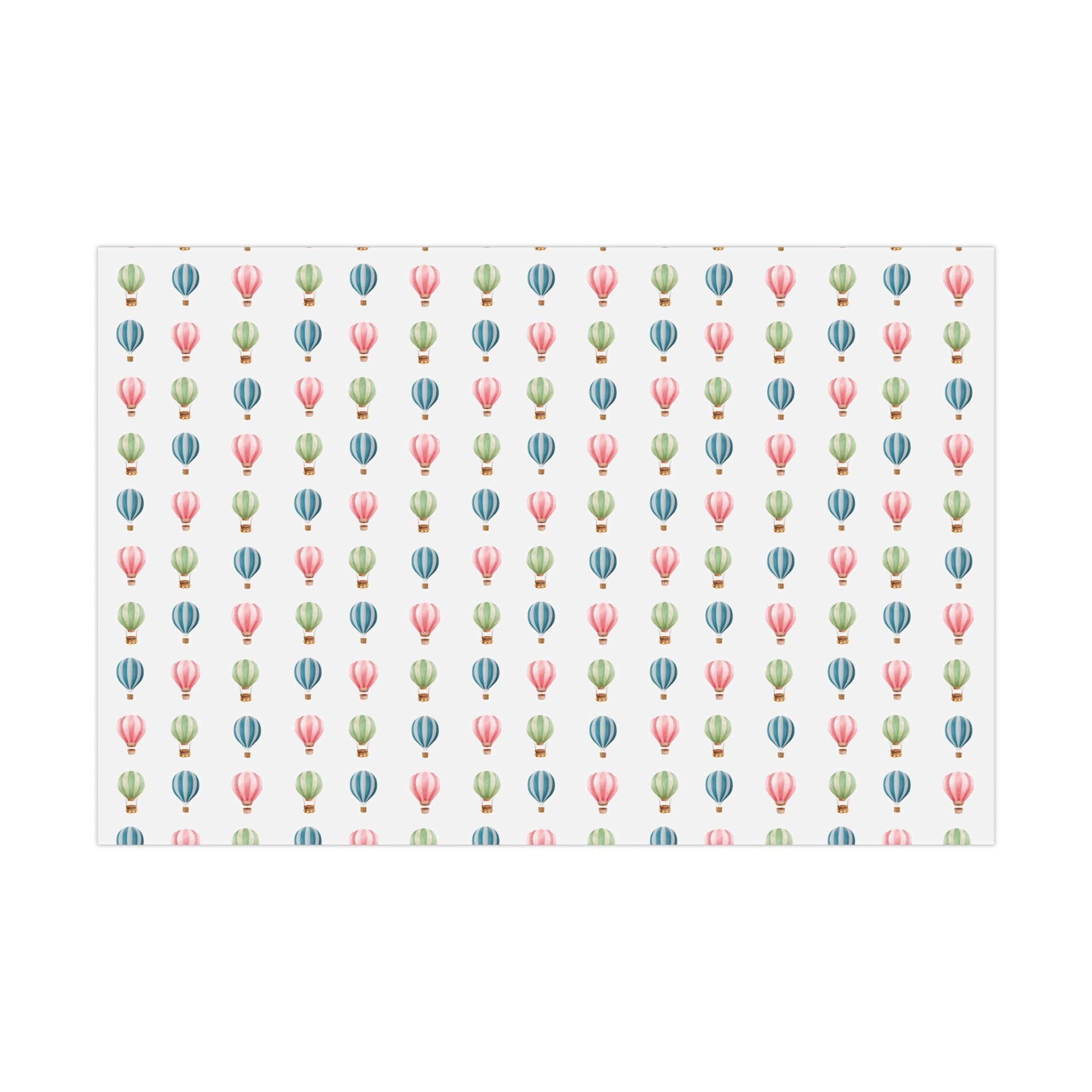Hot Air Balloon Wrapping Paper