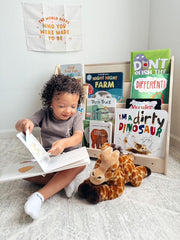Tomiboy- Bookshelf With Hidden Storage