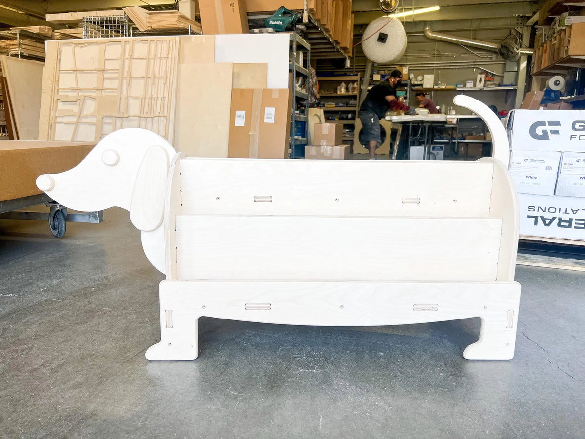 Weenie- Double Sided Dog Bookshelf