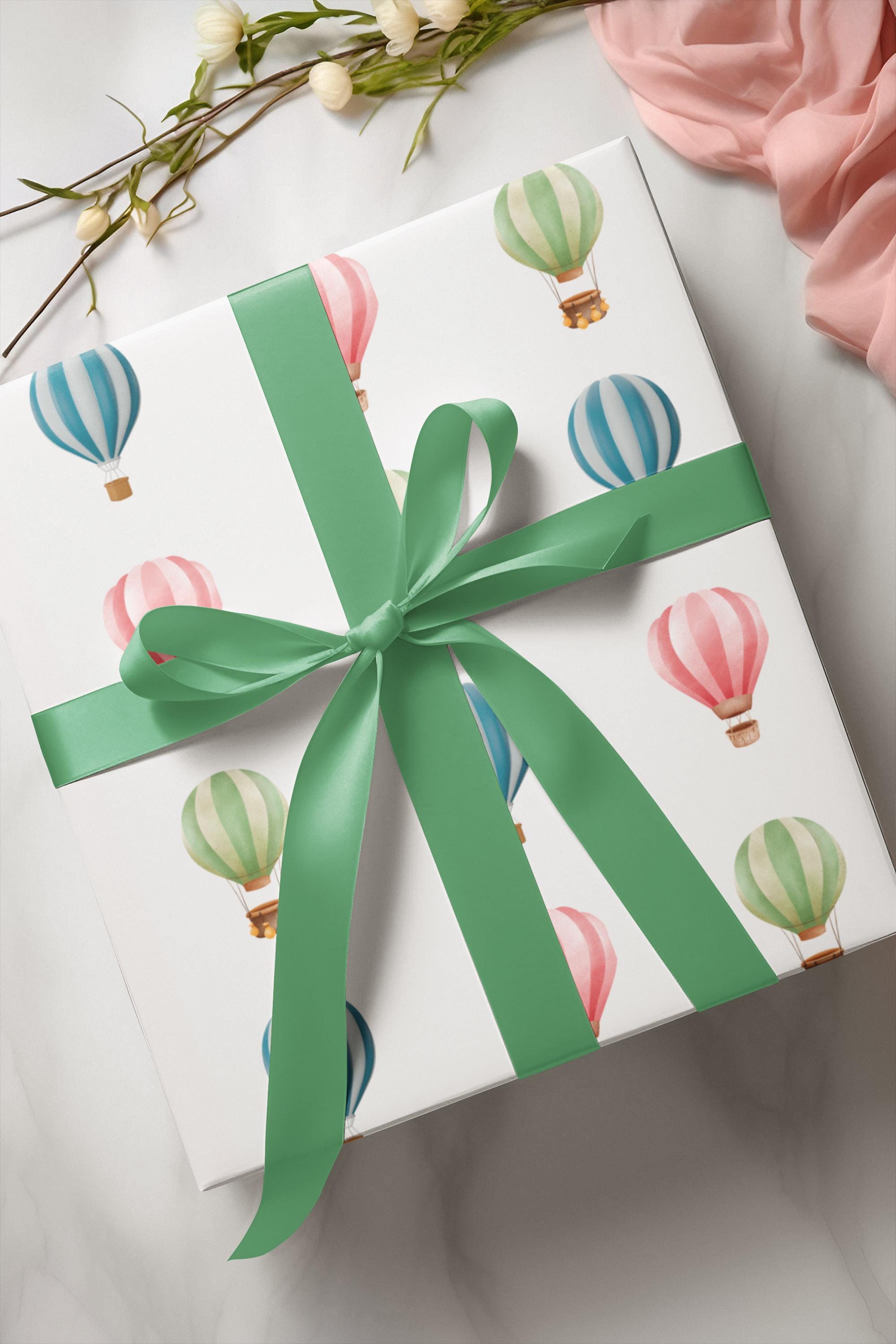 Hot Air Balloon Wrapping Paper