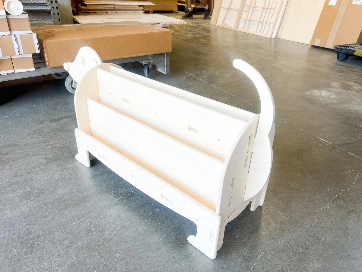 Weenie- Double Sided Dog Bookshelf