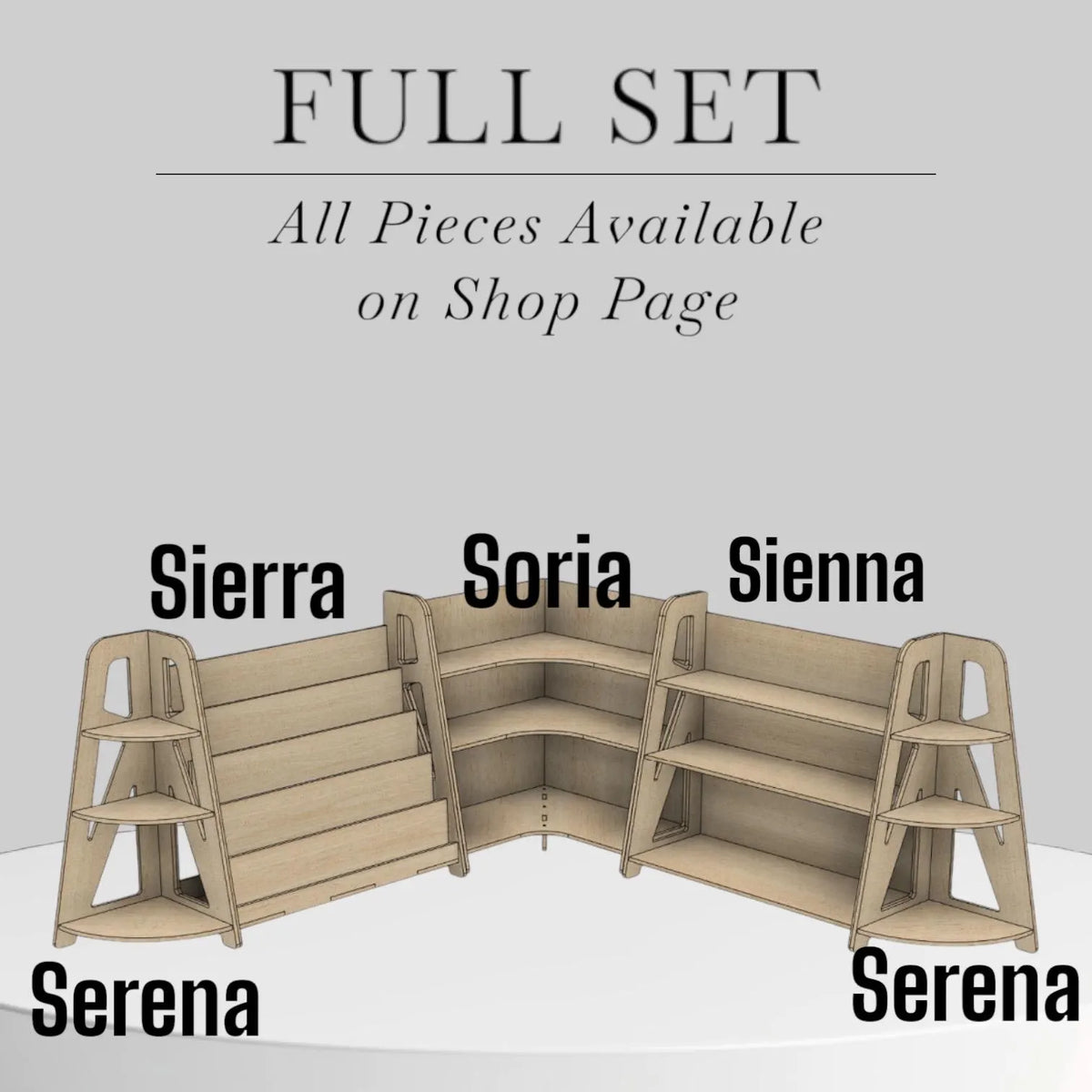 Soria- Corner Shelf