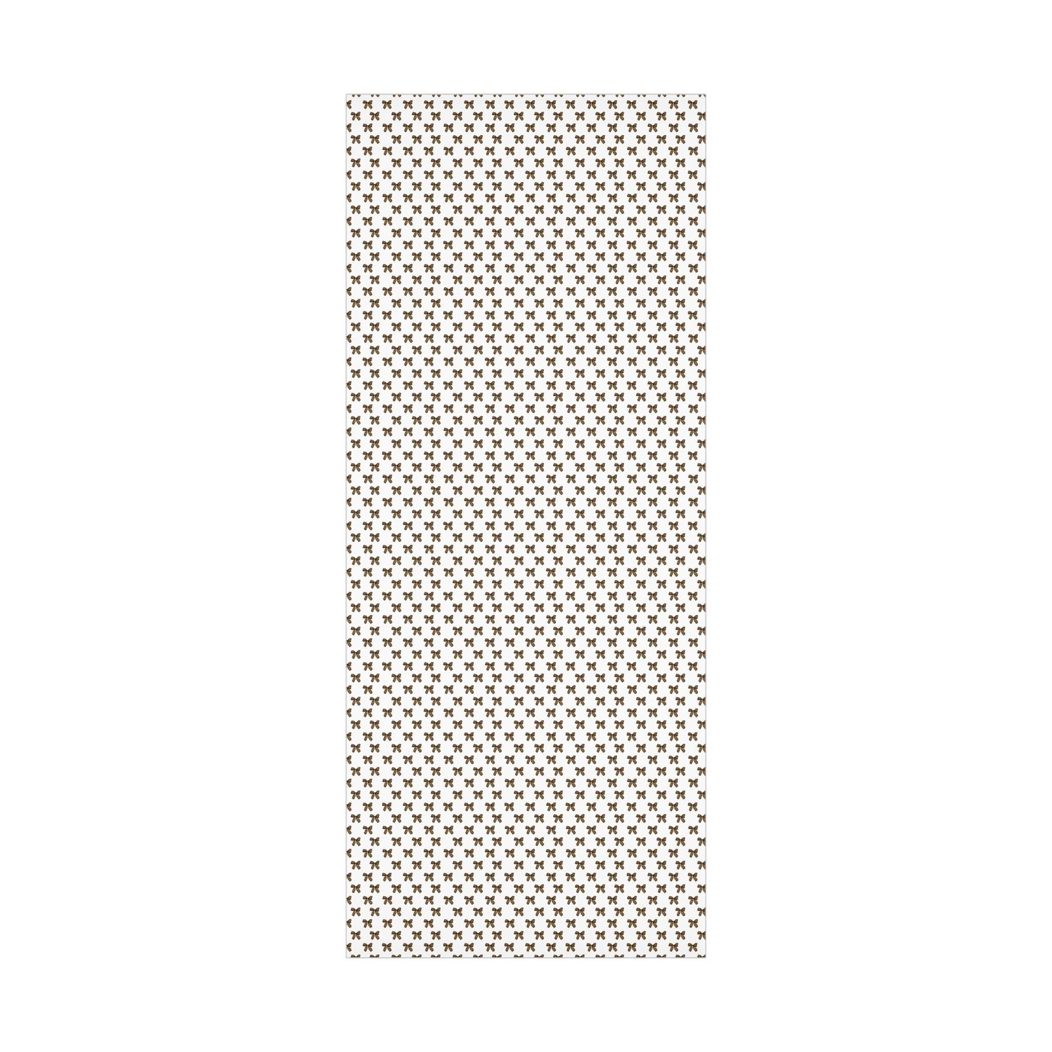 Leopard Print Bow Wrapping Paper